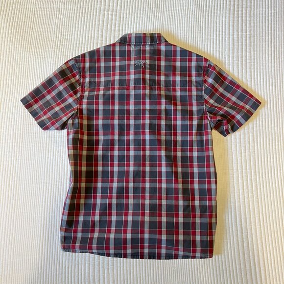 Arc'teryx Brohm Short Sleeve Shirt, Small, Red Plaid - Picture 5 of 8